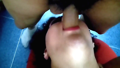 Latina teen with big boobs gets her deepthroat sucked and fucked