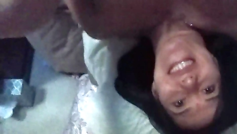 Chinese brunette and her friend in a interracial threesome