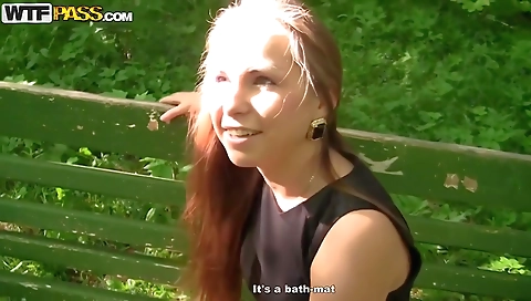 Brunette babe gets her cunt and pussy fucked by a stepbrother