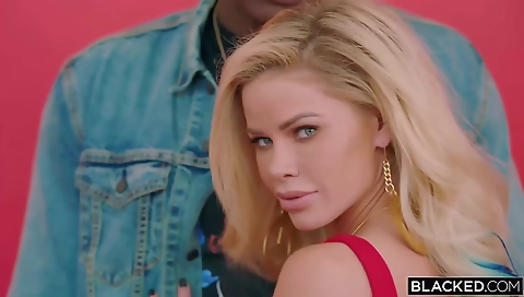 Amateur teen with a big booty gets fucked by a black one