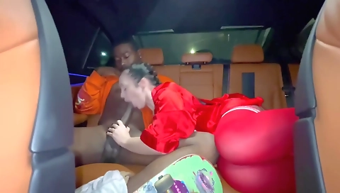 Amateur big cock interracial porn with a hot brunette