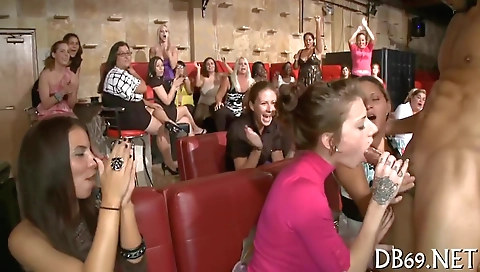 Amateur interracial sex show with a hot blonde and brunette