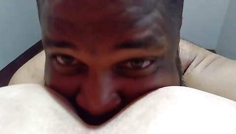 Latina whore sucking a big cock and getting her pussy stuffed