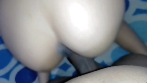 Brunette teen with big tits is getting fucked in POV