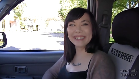 Brunette amateur fetish with big cock and a mouth full of cum