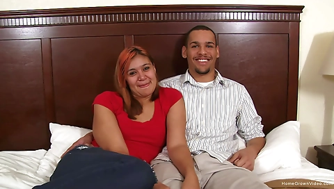 Ebony babe enjoys the cum she swallows after a blowjob