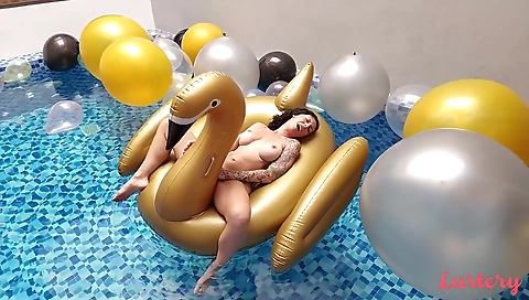 Amature interracial time with a tattooed brunette slut